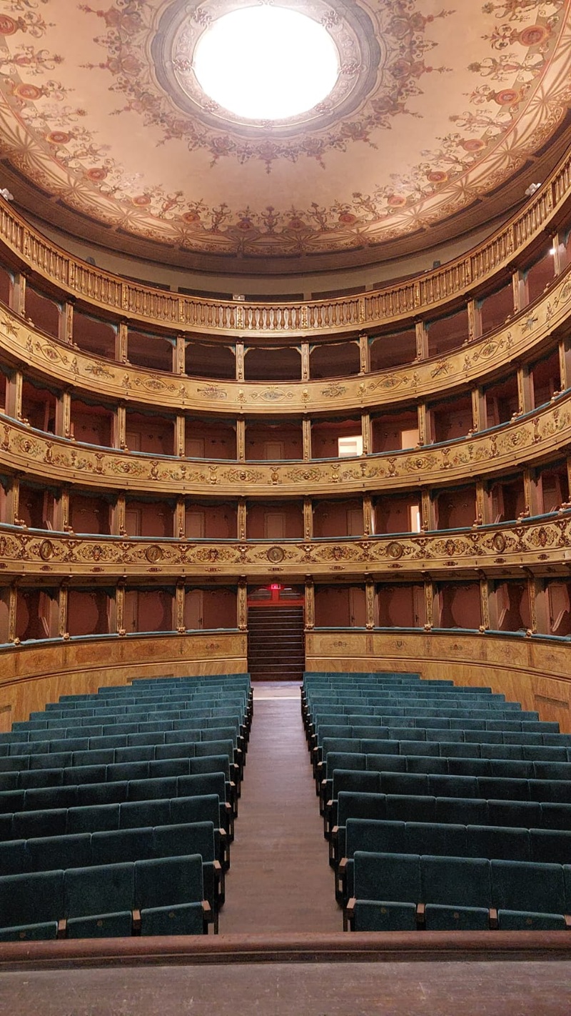 Teatro del Pavone (PG) dopo il restauro 
